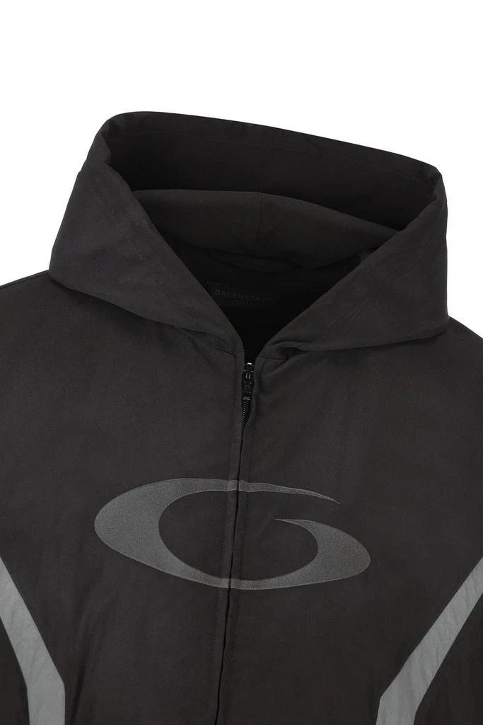 Balenciaga Balenciaga Hooded Zip-Up Jacket 3