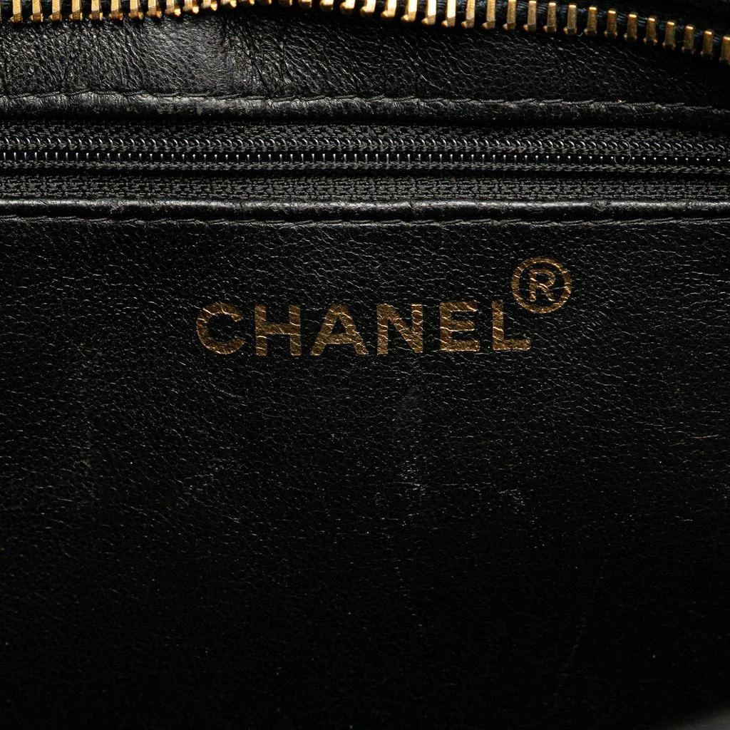 Chanel Chanel Black Caviar Leather Medallion Tote Bag 6