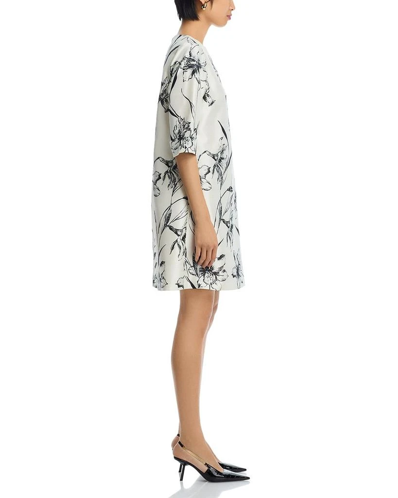 Caroline Rose Floral Print Shift Dress 5