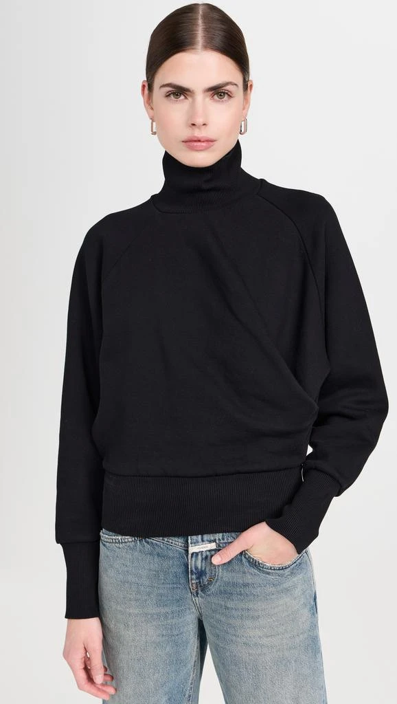 Closed Draped Turtleneck Sweatshirt 1