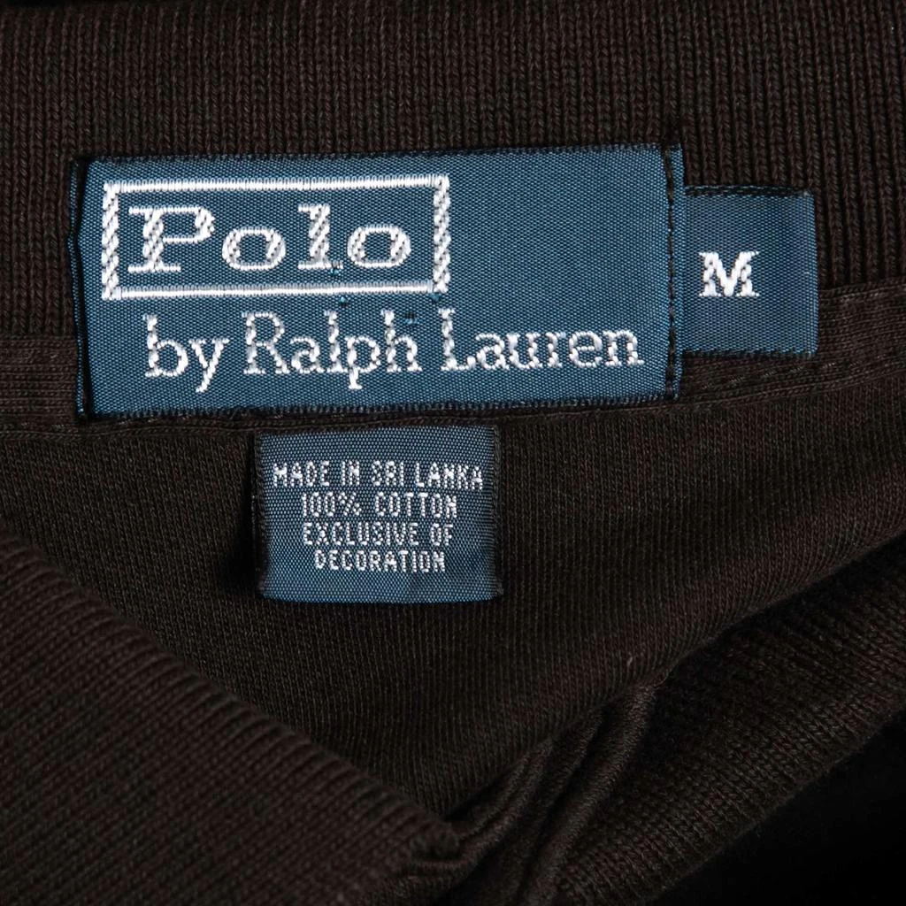 Ralph Lauren Polo Ralph Lauren Brown Cotton Polo T-Shirt M 4