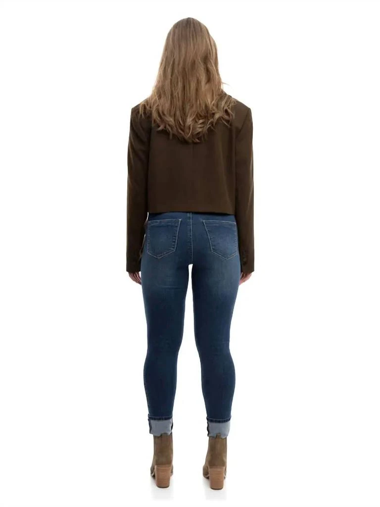 1822 Denim 1822 Denim - High Rise Cuffed Skinny Jeans 3