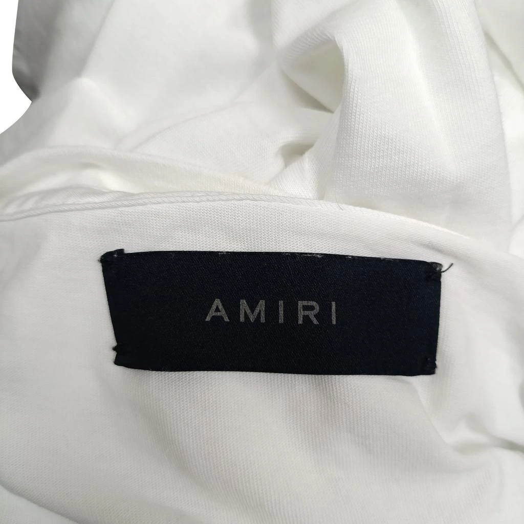 AMIRI Logo Printed T-Shirt in White Cotton 2