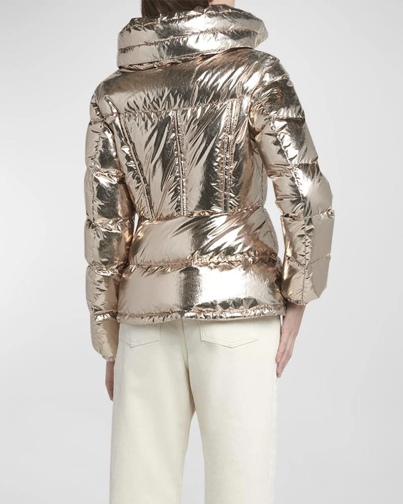 Moncler Douros Metallic Puffer Jacket 6