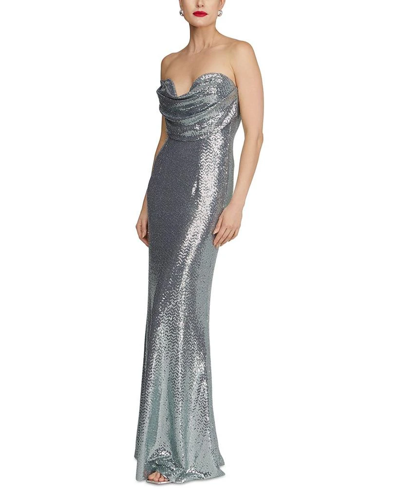 HALSTON Juliette Disco Jersey Gown 4