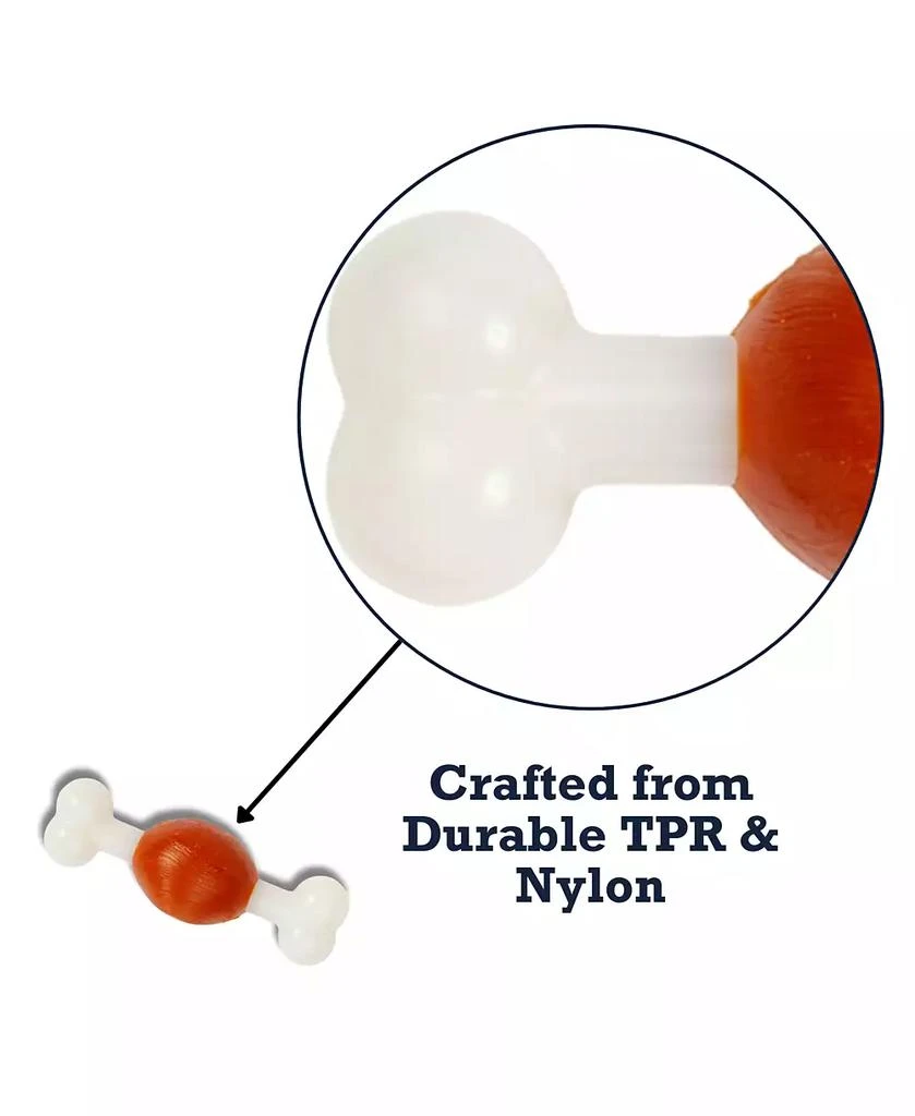 Country Living Nylon Beef Bone Dog Chew Toy – Durable TPR Nylon for Healthier Teeth and Gums, Perfect for Small Breeds 5