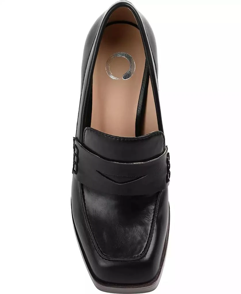 Journee Collection Women's Ezzey Block Heel Loafers 6