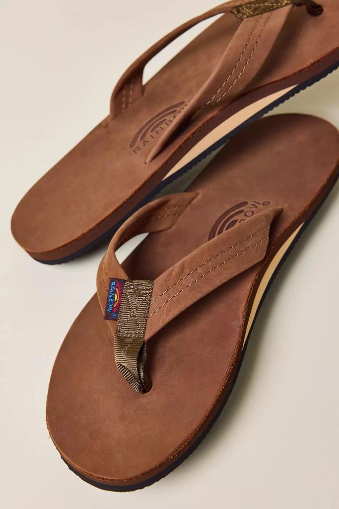 NEW KCR GROUP men\'s vacation leather sandals in navy Men Navy Blue Leather Adjustable Comfort Sandals (5 Zones  main image 4