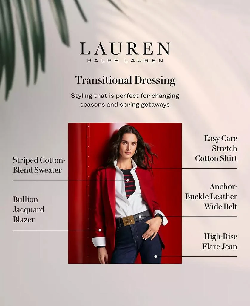 Ralph Lauren Bullion Jacquard Blazer, Regular & Petite 2