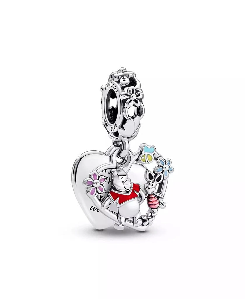 PANDORA Disney Winnie The Pooh Piglet Double Dangle Charms