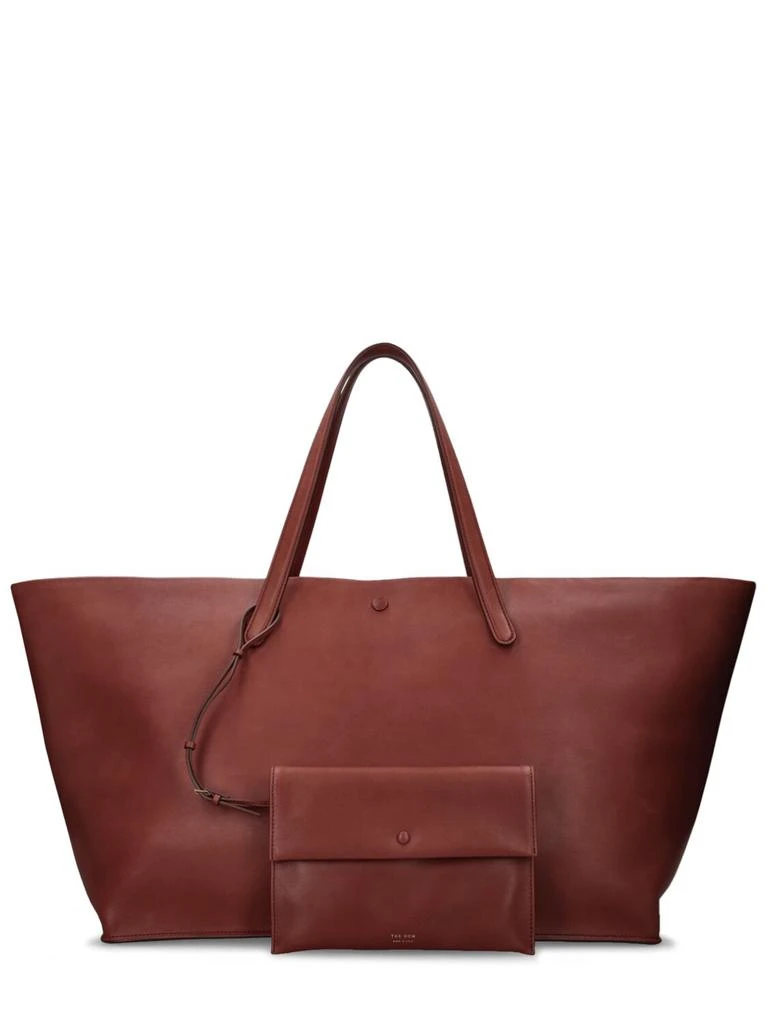 The Row Xl Idaho Saddle Leather Tote Bag 6