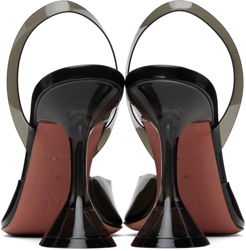 Amina Muaddi Black Holli Heels 2