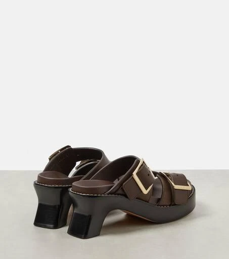 Loewe Ease leather sandals 3