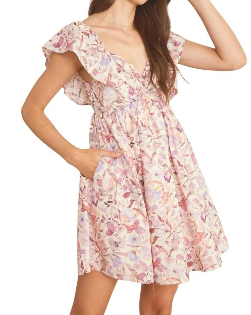Entro Entro - Floral Mini Dress 1