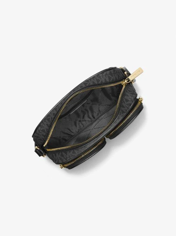 Michael Kors Jet Set Medium Signature Logo Crossbody Bag with Case for Apple Airpods Pro® 2