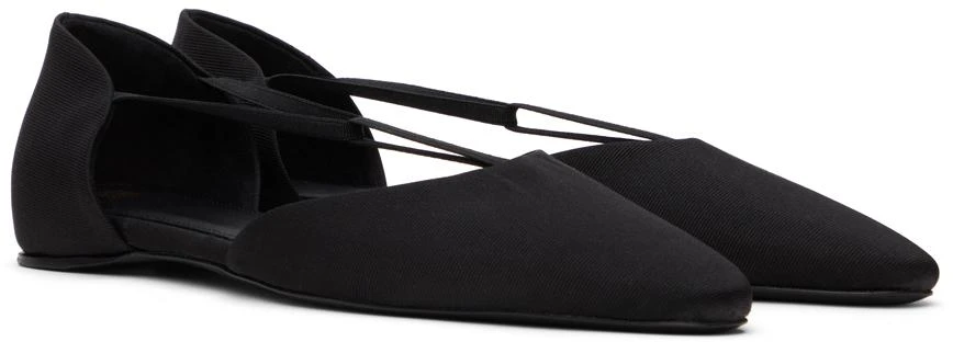 Totême Black 'The T-Strap' Loafers 4