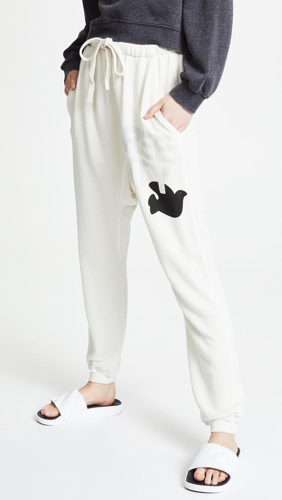 FREECITY Super Fluffy Pocket Sweatpants