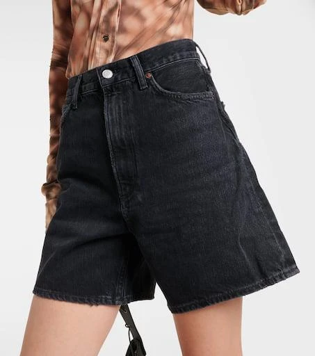 AGOLDE Stella high-rise denim shorts 4