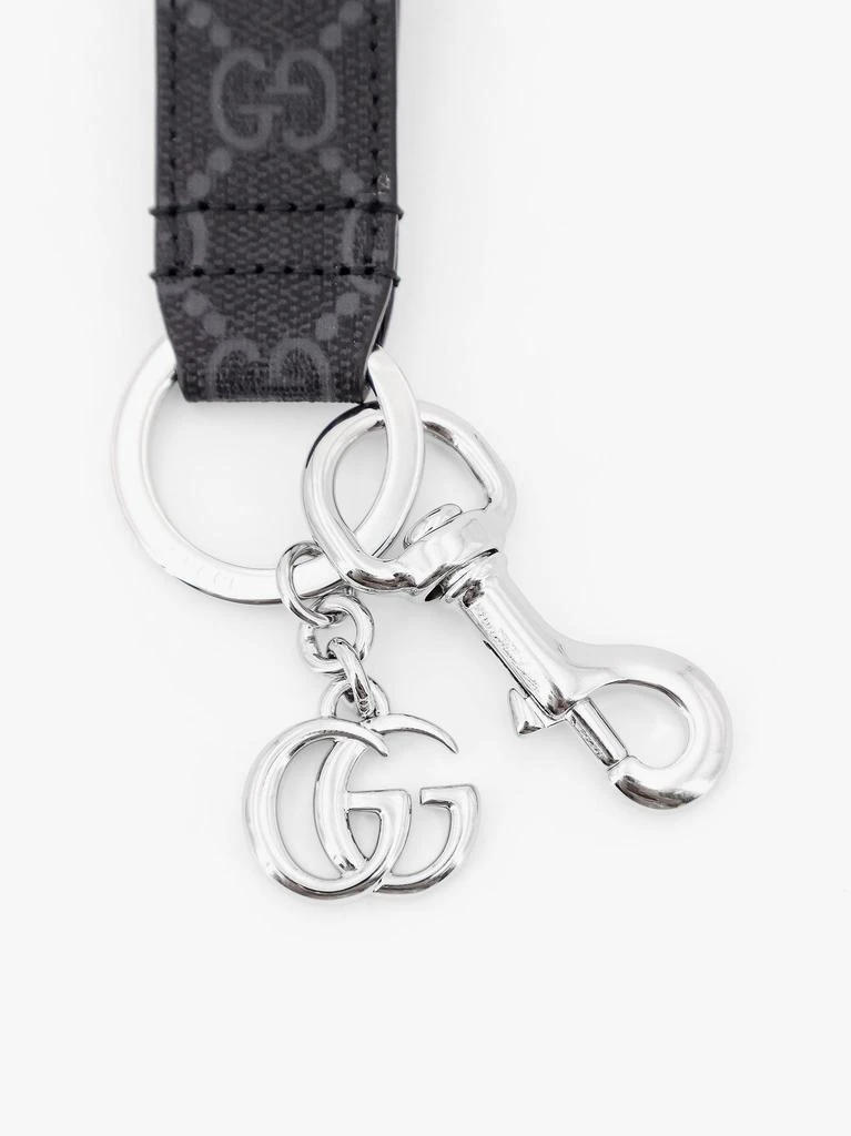 Gucci Gg supreme fabric keyring 3