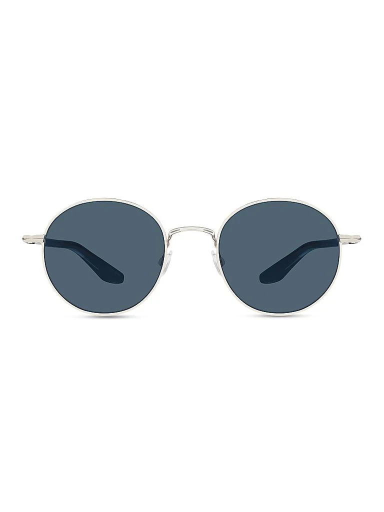 Barton Perreira Caster 50MM Round Sunglasses 2