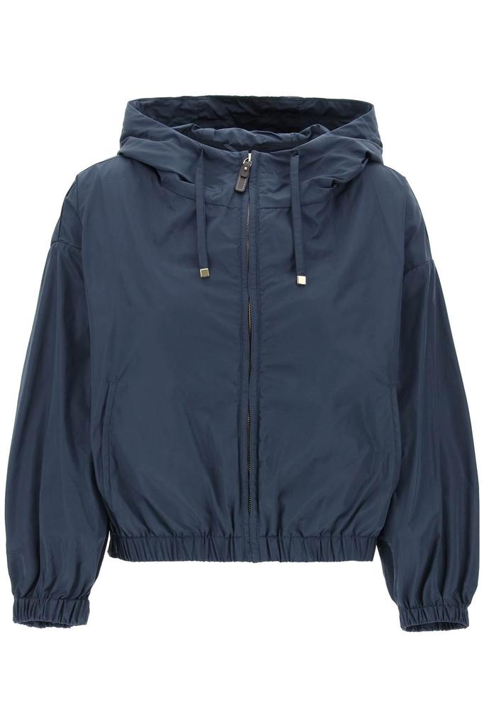 MAX MARA THE CUBE technical taffeta hooded jacket