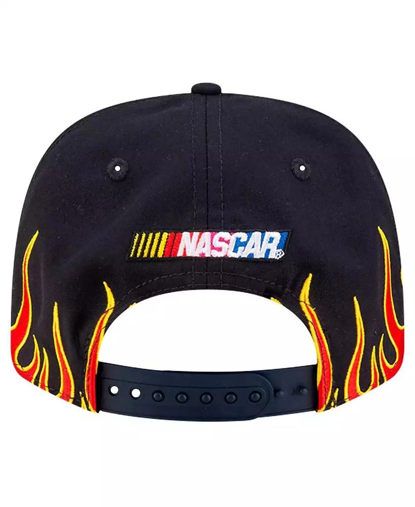 New Era Men's Black/Scarlet Jeff Gordon DuPont Flames 9SEVENTY Stretch-snap Hat 3