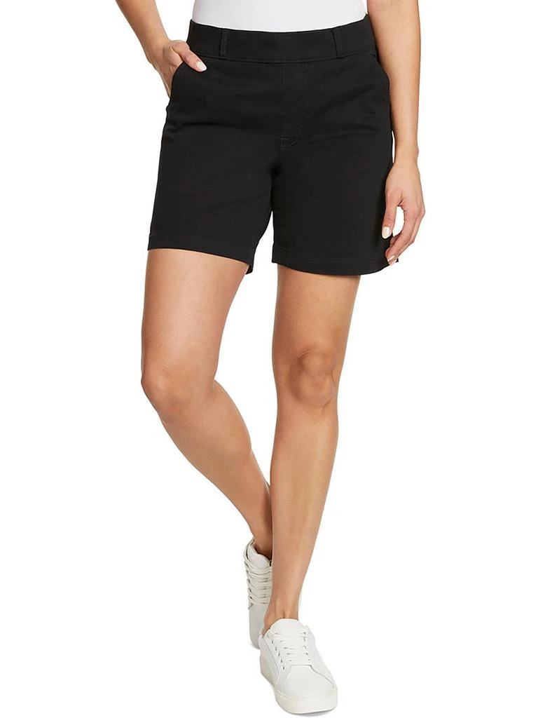Gloria Vanderbilt Shape Effect Womens High-Rise Smoothing Casual Shorts 4