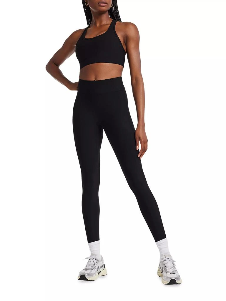 Bandier Center Stage Rib Leggings 2
