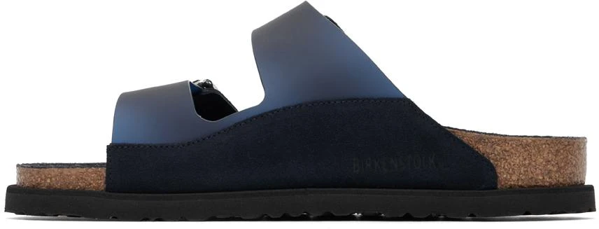 Birkenstock Navy 1774 Arizona PVC Milky Sandals 3