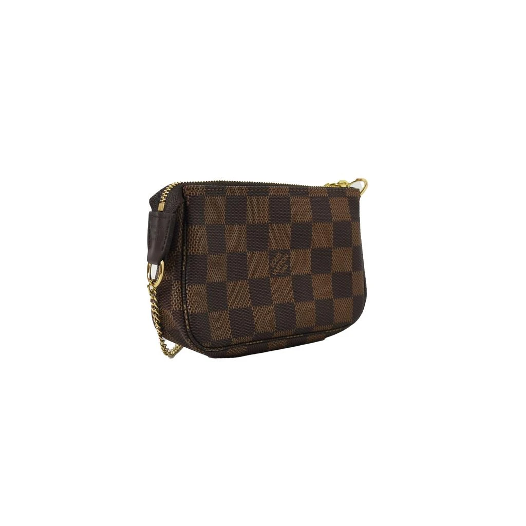 LOUIS VUITTON Louis Vuitton Mini Pochette Accessories Damier Ebene Brown 2