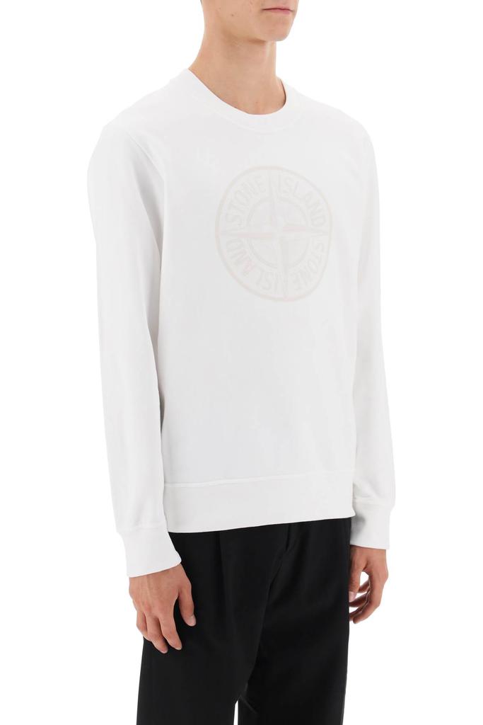 STONE ISLAND industrial two print sweater