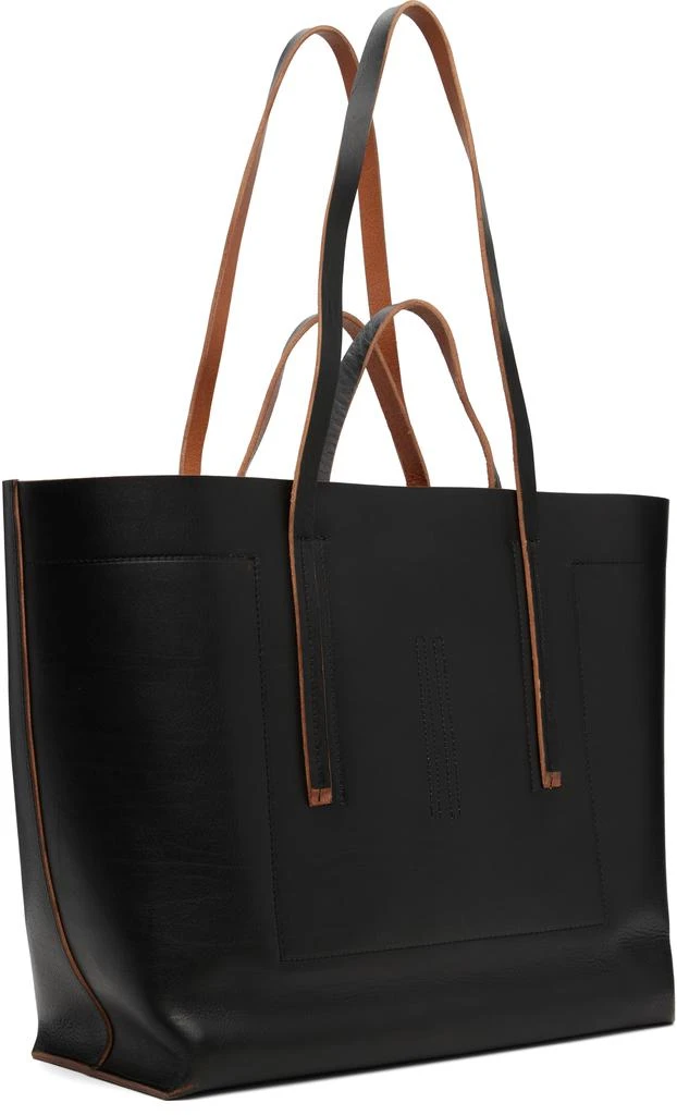 Rick Owens Black Concordians Shopper Tote 3