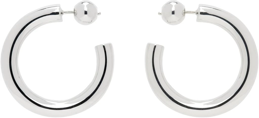 Sophie Buhai Silver Small Everyday Hoop Earrings 1