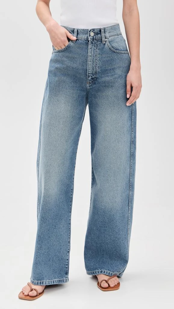 DL1961 Taylor Relaxed Barrel Ultra High Rise Jeans 1