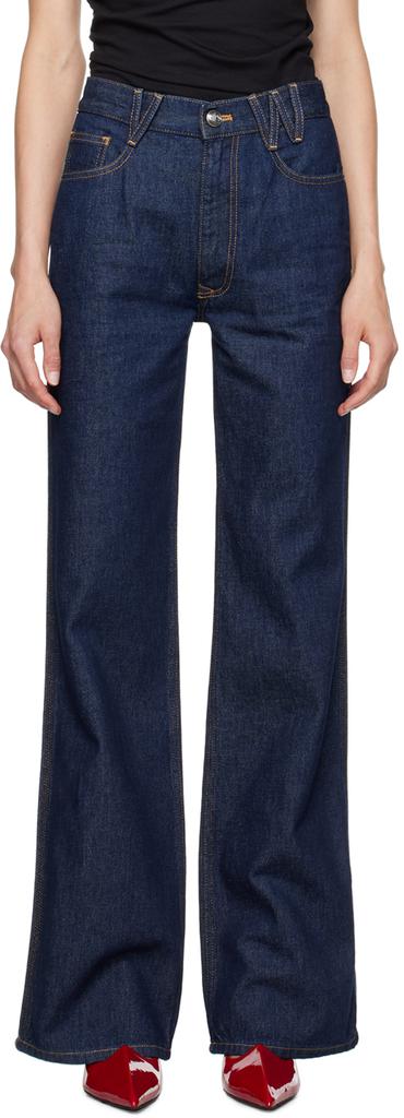 【関税込み】Vivienne Westwood オフホワイト Ranch ジーンズ Off-White Ranch Jeans by Vivienne Westwood on Sale