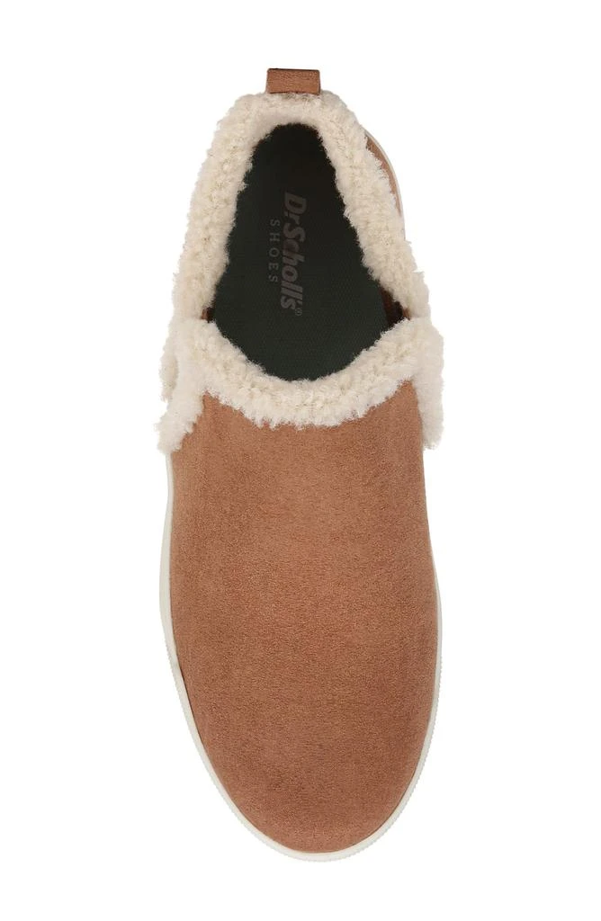 Dr. Scholl's Time Off Faux Shearling Trim Platform Sneaker 5