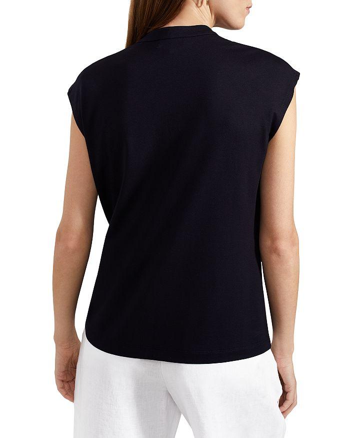 HOBBS LONDON Maeve Mandarin Collar Top