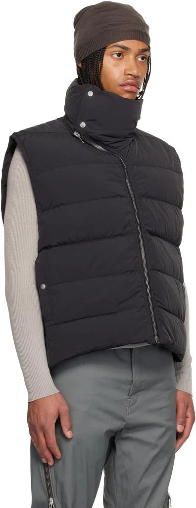 Rick Owens Black Concordians SL Flight Down Vest 2
