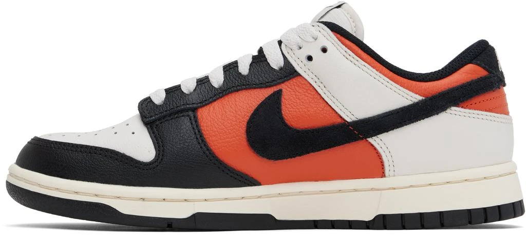 NIKE Black & Orange Dunk Low Retro Sneakers 3