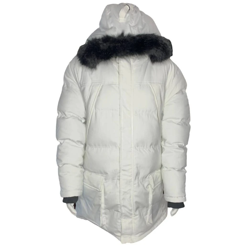 JORDAN CRAIG Fargo Fur Lined Parka 2.0 Jacket In White Domino 2