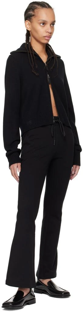 Fax Copy Express SSENSE Exclusive Black Sweatpants 4