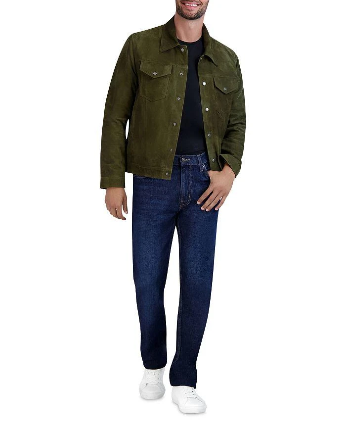 Cole Haan Suede Trucker Jacket 6