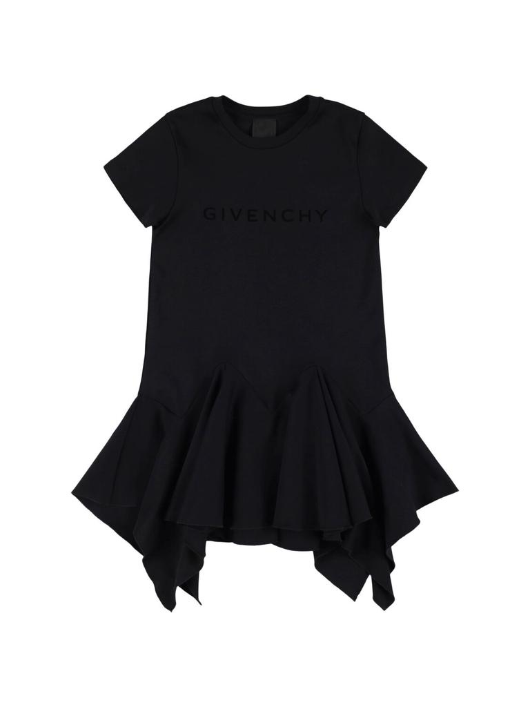 Givenchy Givenchy 4G Crepe And Tulle Dress - Dresses