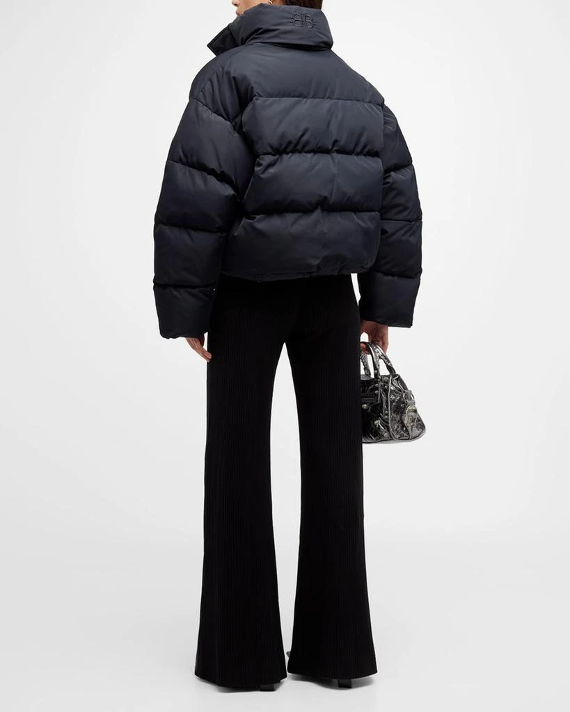 Balenciaga BB Logo Embroidered Puffer Jacket 4
