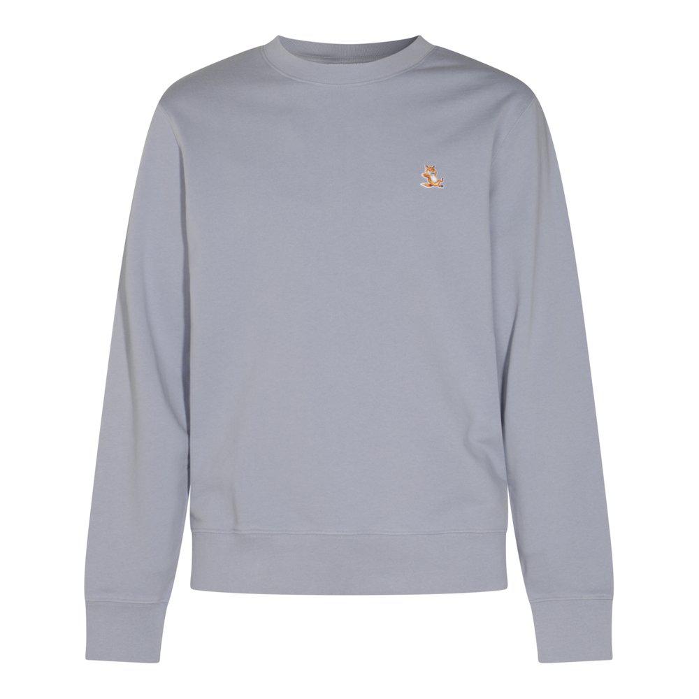 Maison Kitsune Maison Kitsuné Chillax Fox Patch Crewneck Sweatshirt