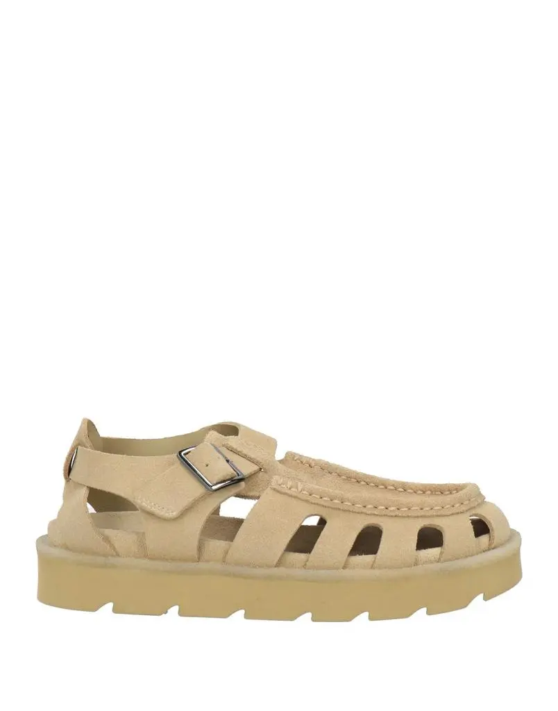 Closed Toe Leather Sandals John 3216 In Bison Brown – On  display picture 3
