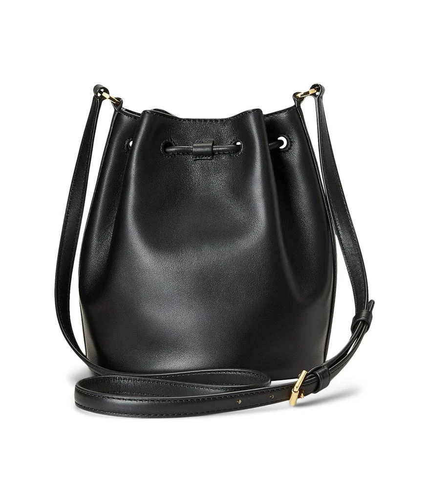 LAUREN Ralph Lauren Leather Medium Andie Drawstring Bag 2