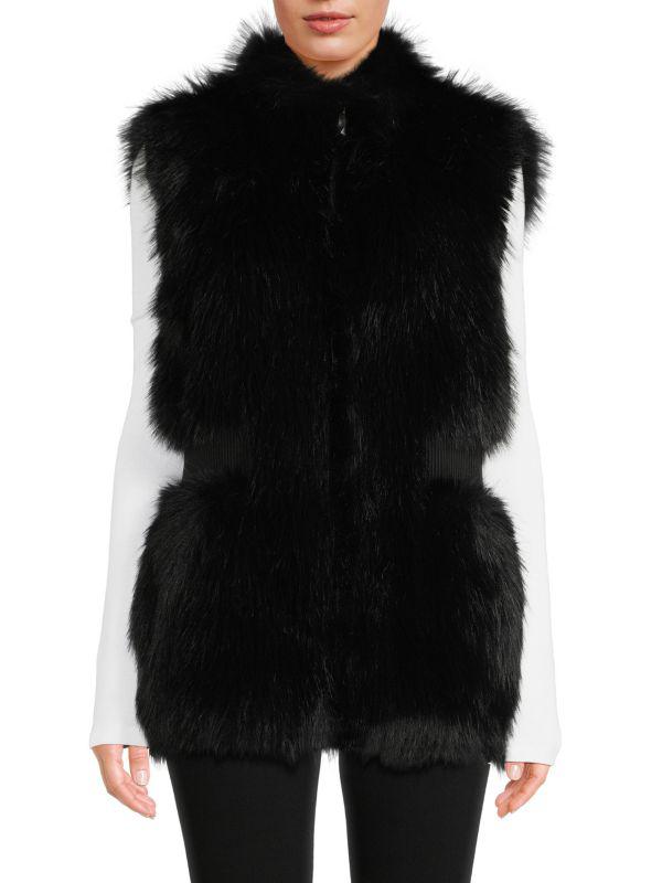 BELLE FARE Faux Fur Vest
