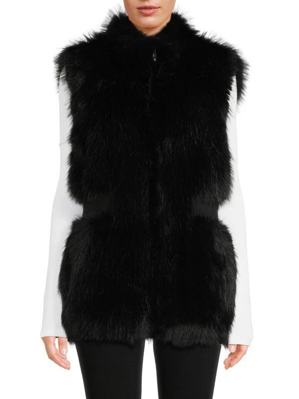 BELLE FARE Faux Fur Vest 1