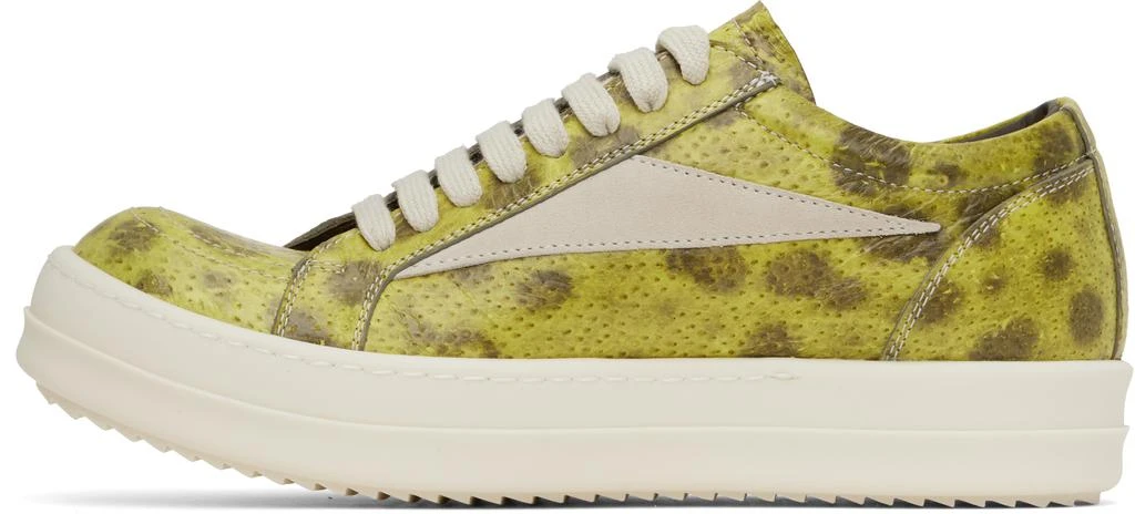 Rick Owens Yellow Hollywood Vintage Sneaks Sneakers 3